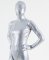 Cheap Quality White Shiny Metallic Unisex Breathable Zentai