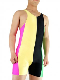 Cheap Lycra Spandex 4 Color Half Length Sleeveless Leotard and Z