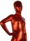 Cheap Red Shiny Metallic Unisex Zentai Suit