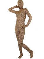 Cheap Leopard Pattern Lycra Spandex Unisex Zentai Suit