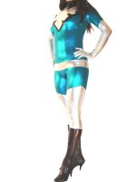 Cheap Women's Shiny Metallic Catsuit