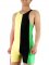 Cheap Lycra Spandex 4 Color Half Length Sleeveless Leotard and Z