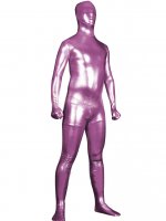 Cheap Red Pink Shiny Metallic Unisex Zentai Suit